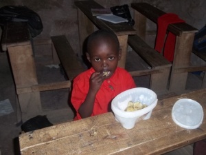 One of the biggest challenges the Centre faces is providing nourishing meals for several hundred children every day. 